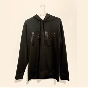 Forever 21 | Black Hoodie with Shiny Print